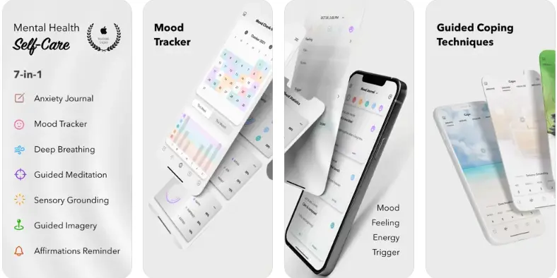 Worry Watch Anxiety & Mood Apps Like Self-Care Apps