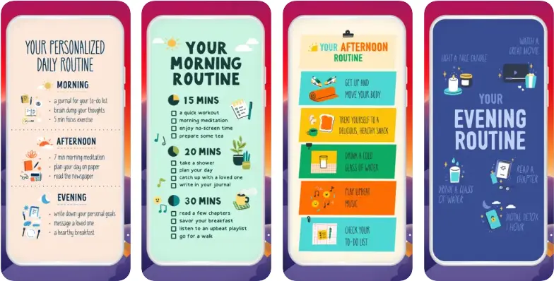 Fabulous Daily Routine Planner Apps Like Self-Care Apps