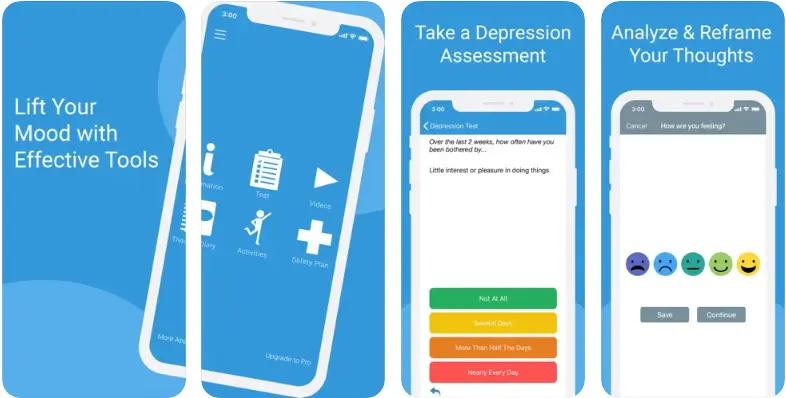 MoodTools- Depression Aid Apps Like Self-Care Apps