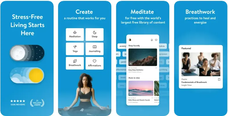 Insight Timer- Meditation App Apps like Self-Care