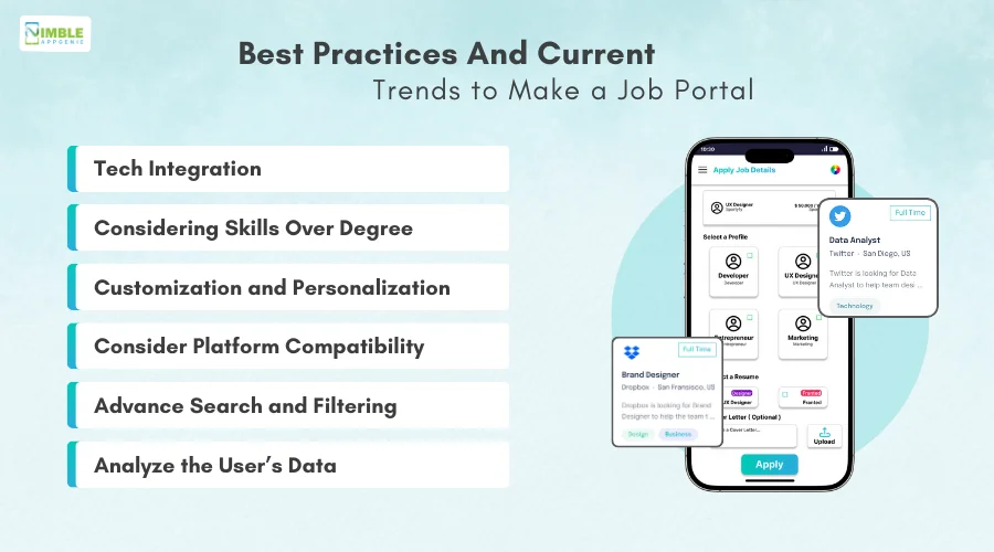 Best Practices and Current Trends to Make a Job Portal