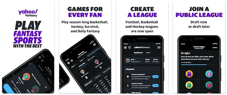 Yahoo Fantasy Sports App