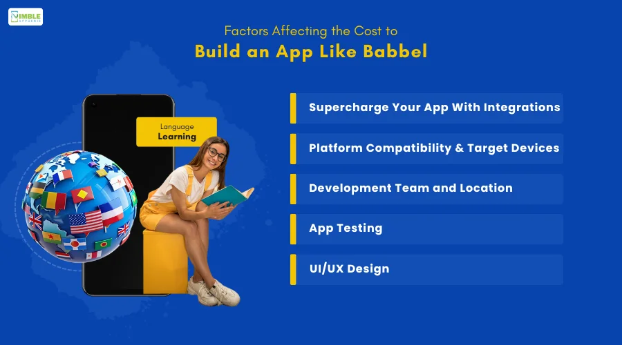 Factors Affecting the Cost to Build an App Like Babbel