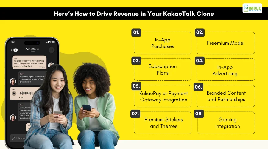 Here’s How to Drive Revenue in Your KakaoTalk Clone