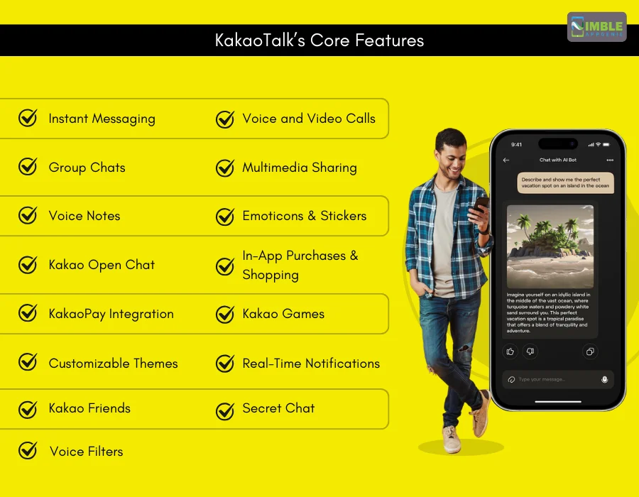 KakaoTalk’s Core Features