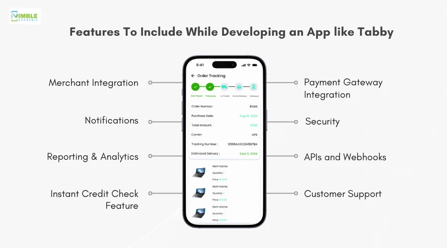 Features To Include While Developing an App like Tabby