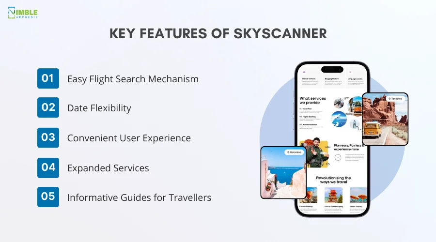 Key Features of Skyscanner