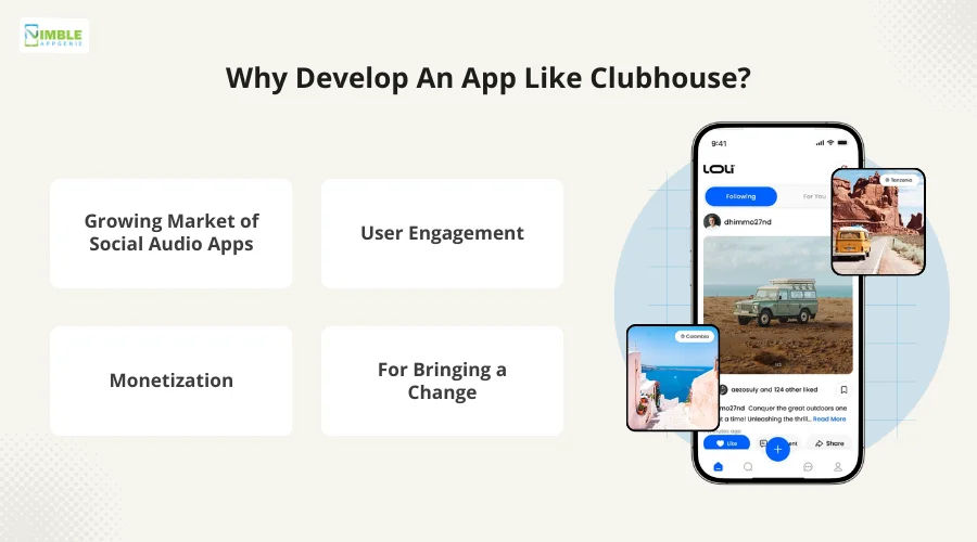 Why Develop An App Like Clubhouse?