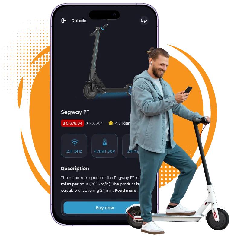 Comprehensive eScooter App Development Solutions